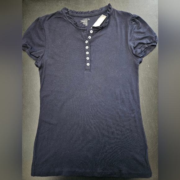 Vintage - NWT Old Navy Cotton Navy Blue Jersey - Size XL - Picture 9 of 9